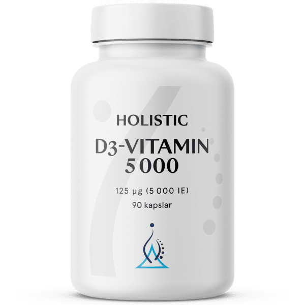 Holistic D-vitamin 5000 90 kaps