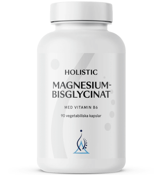 Holistic Magnesium-Bisglycinat 100 mg 90 kapslar