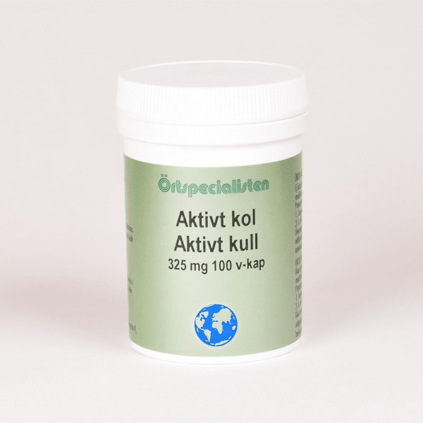 Örtspecialisten Aktivt kol 325 mg 100 kapslar
