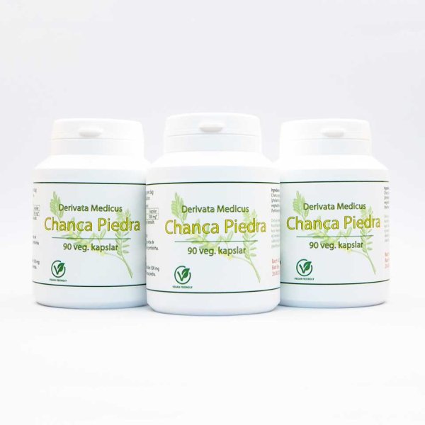 3-PACK Chanca piedra 90 kapslar Derivata Medicus