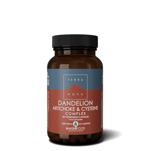 TerraNova Dandelion Artichoke & Cystein Complex 50 kaps