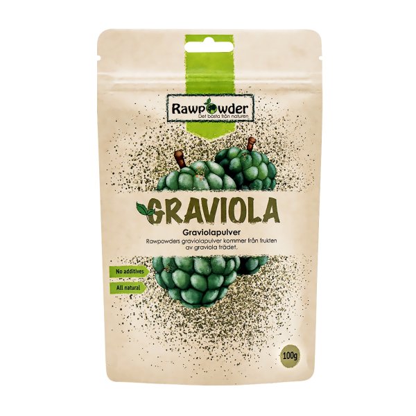 Rawpowder Graviolapulver Eko 100 g