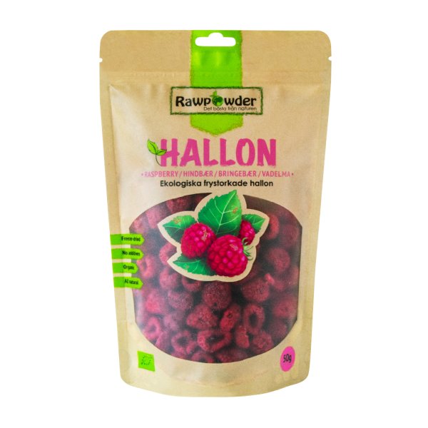 Rawpowder Hallon frystorkade 50g