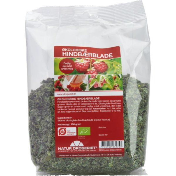 Hallonblad Eko 100 g Naturdrogeriet