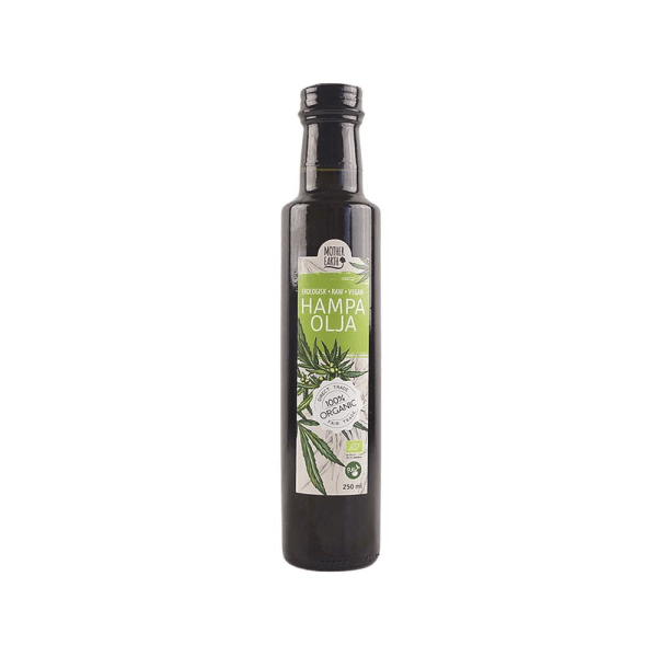Mother Earth Hampaolja kallpressad Eko 250 ml