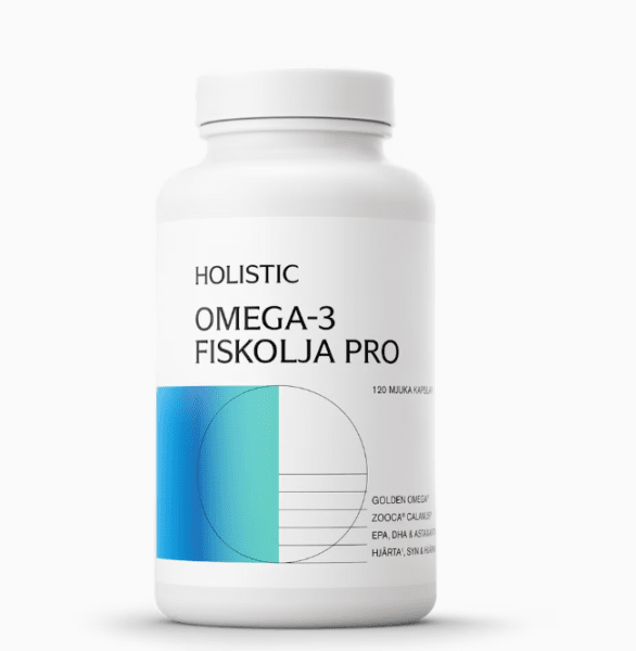 Holistic Fiskolja Pro Omega 3 120 Kap