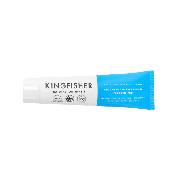 Kingfisher Tandkräm Aloe & TeaTree Fänkål Fluorfri
