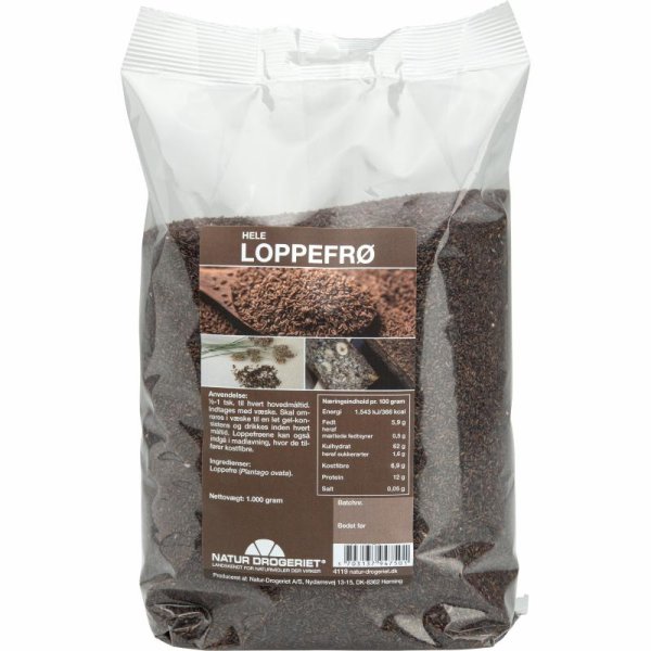 Psylliumfrö hela 1 kg Naturdrogeriet