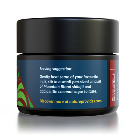 Mountain Blood Premium Ayurvedic Shilajit 30 g Nature Provides