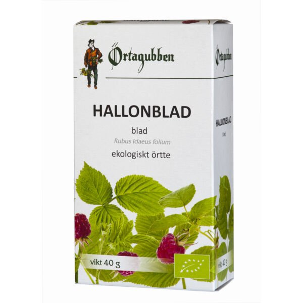 Örtagubben Hallonblad EKO 40 g
