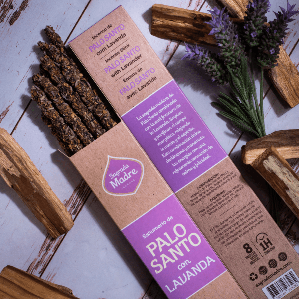 Palo Santo & Lavendel rökelsepinnar Sagrada Madre
