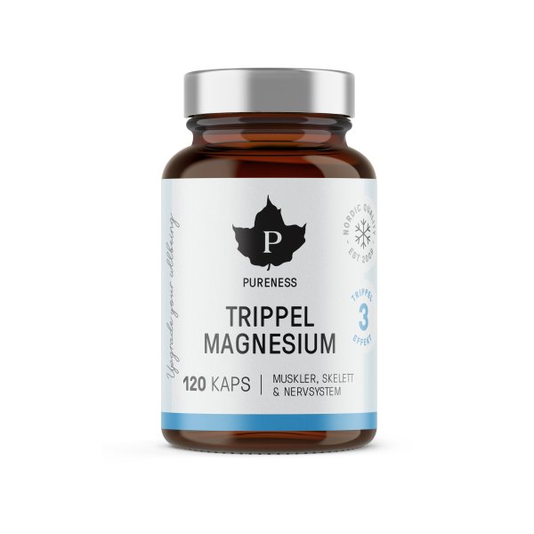 Trippel Magnesium 120 kapslar