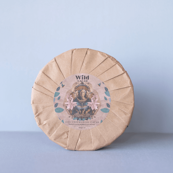 100% Ceremoniell Cacao Block 454 g Wild Cacao Collective