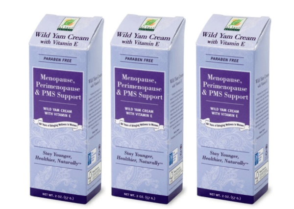 3-PACK At last naturals Wild Yam Cream 10% 60 ml
