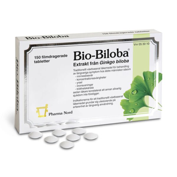 Pharma Nord Bio-Biloba 150 tabl - Ginkgo Biloba
