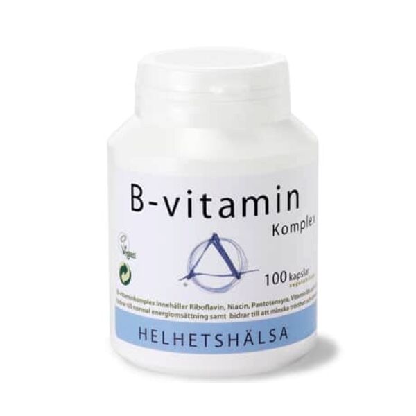 Helhetshälsa B-vitaminkomplex 100 kaps