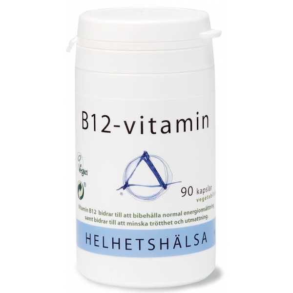 Helhetshälsa B12-vitamin 500 mcg 90 kaps