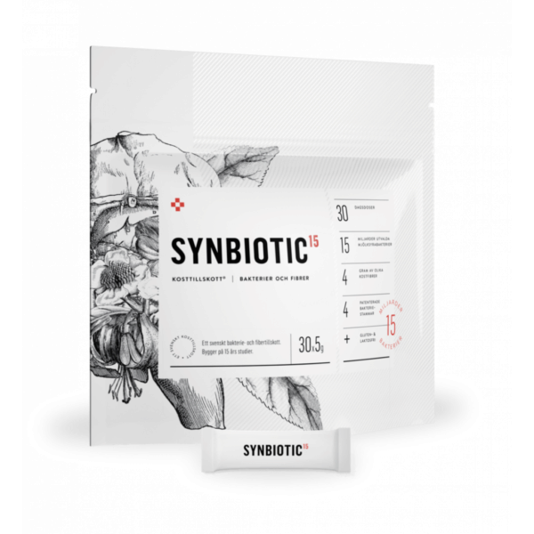 Synbiotic15 Probiotika och Prebiotika 30x5g