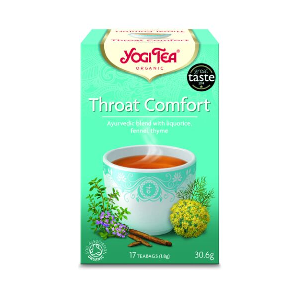 Yogi Tea Te Throat Comfort 17 pås