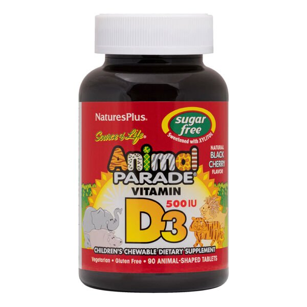 Animal Parade Vitamin D3 500IU 90 Tuggtabl