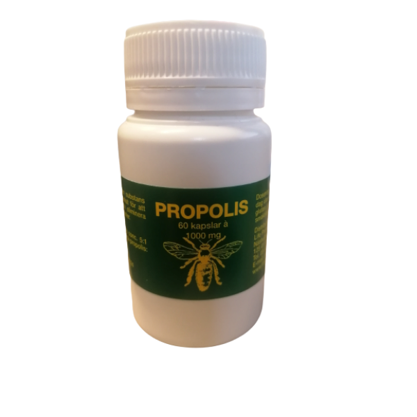 Propolis 1000 mg 60 kapslar - högkoncentrerad