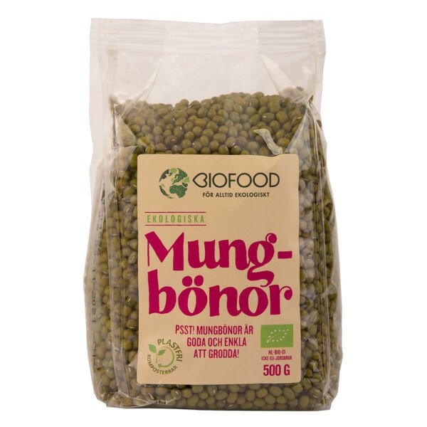 Biofood Mungbönor Eko 500 g