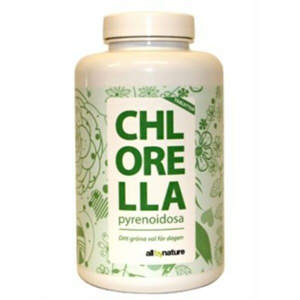 Chlorella pyrenoidosa 1400 tabletter