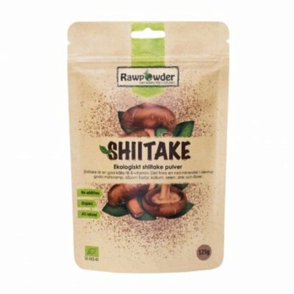 Rawpowder Shiitake Eko 125 g
