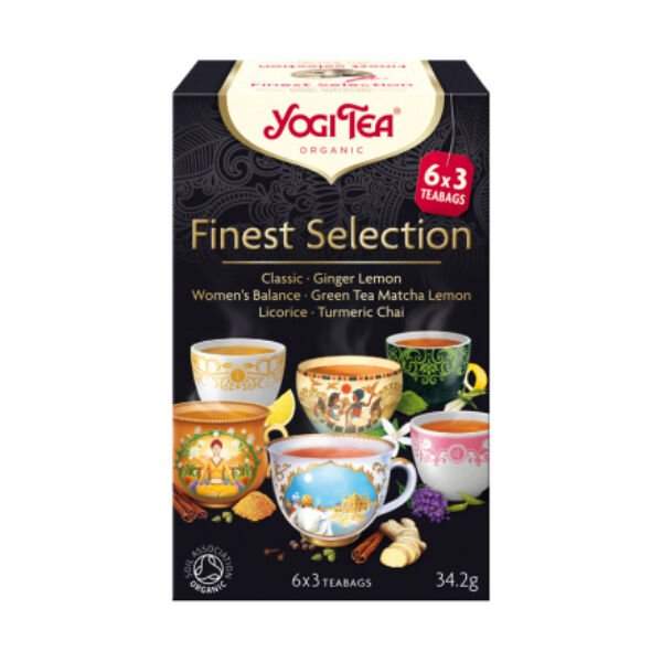 Yogi Tea Te Finest Selection 18 pås