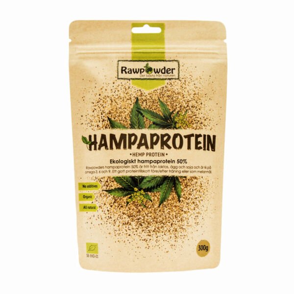 Rawpowder Hampaprotein 50% Eko 300 g