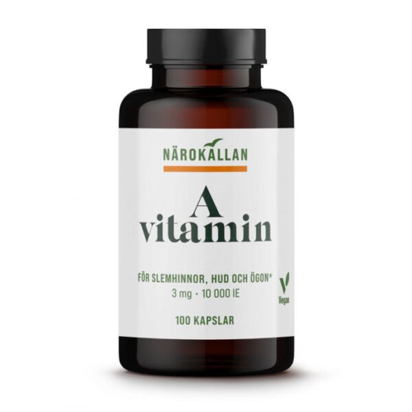 Närokällan A-vitamin 100 kaps