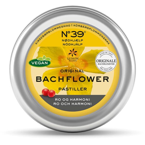 Nr 39 Nödhjälp Ro & harmoni Bachflower pastiller 50 g