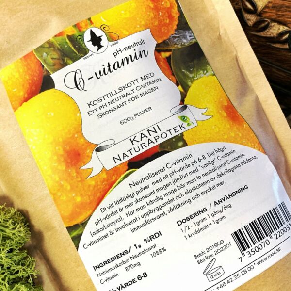 Kani C-Vitamin Neutraliserad 600 g Askorbatform