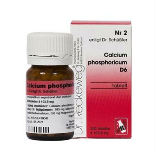 Nr. 2 Calcium Phosphoricum D6 200 tabl