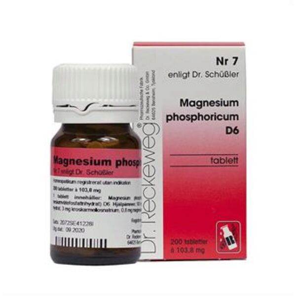 Nr. 7 Magnesium Phos. D6 200 tabletter