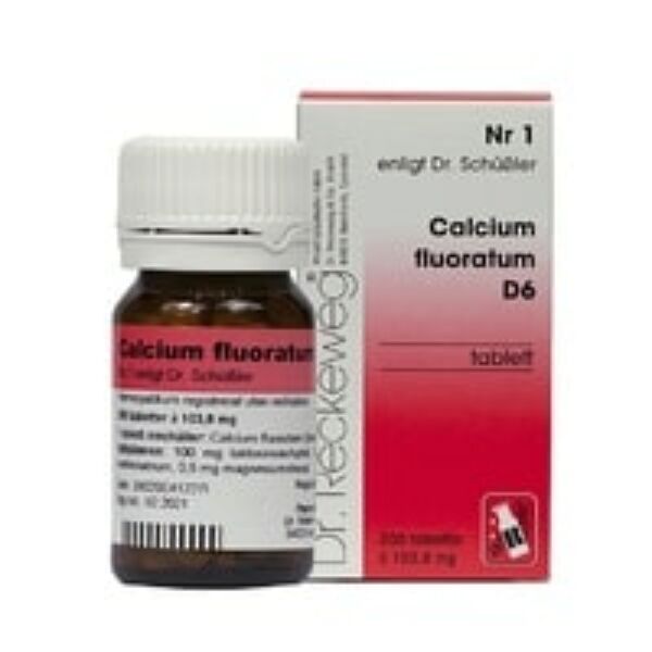 Nr. 1 Calcium Fluoratum D6 200 tabletter