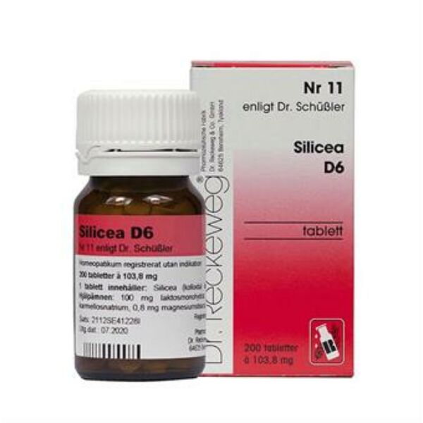 Nr. 11 Silicea D6 200 tabletter