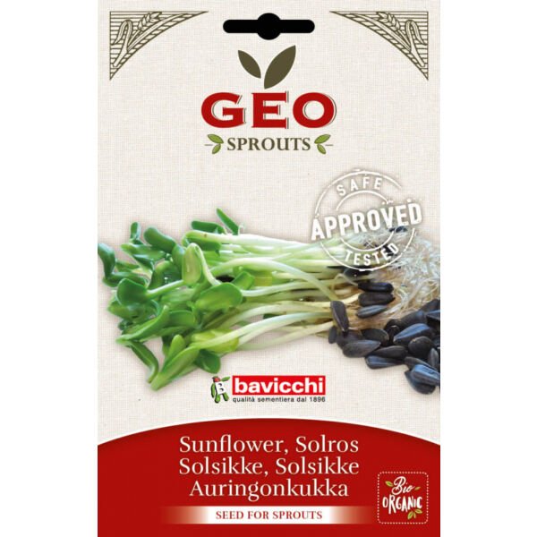 Geo Solrosfrö Eko 80 g