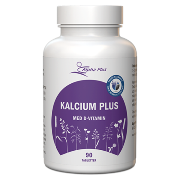 Alpha Plus Kalcium Plus med D-vitamin 90 tabl
