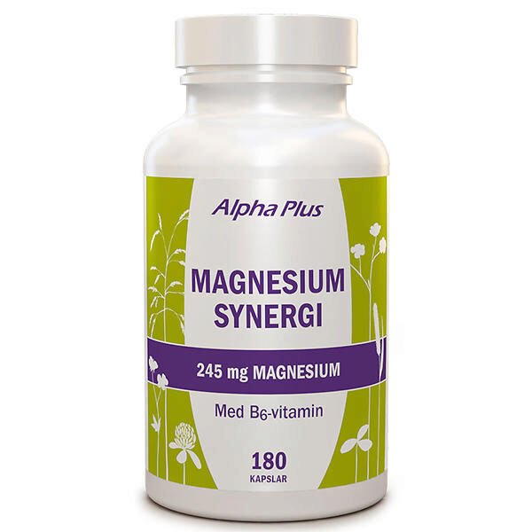 Alpha Plus Magnesium Synergi 180 kaps