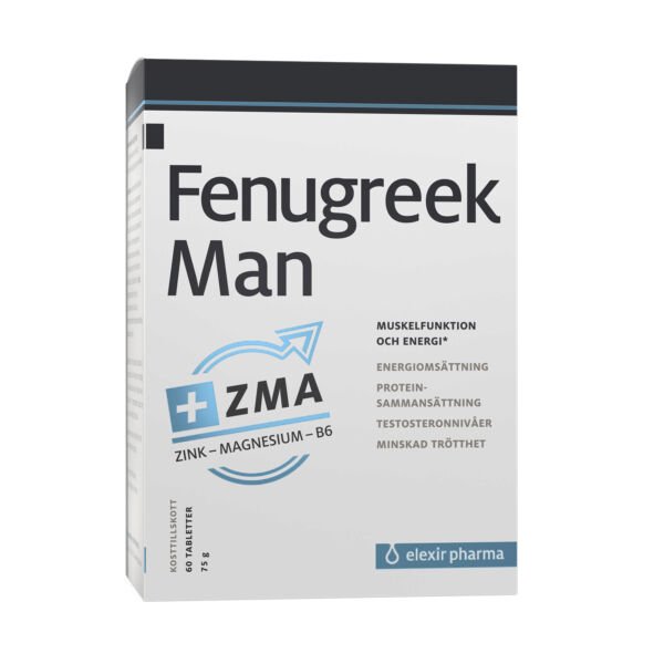 Elexir Pharma Fenugreek Man + ZMA 60 tabl