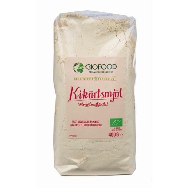 Biofood Kikärtsmjöl Eko Glutenfritt 400 g