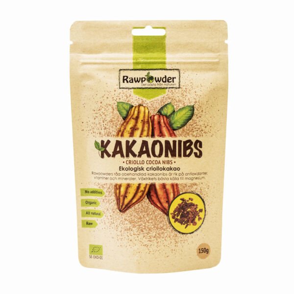 Rawpowder Kakaonibs Eko 150 g