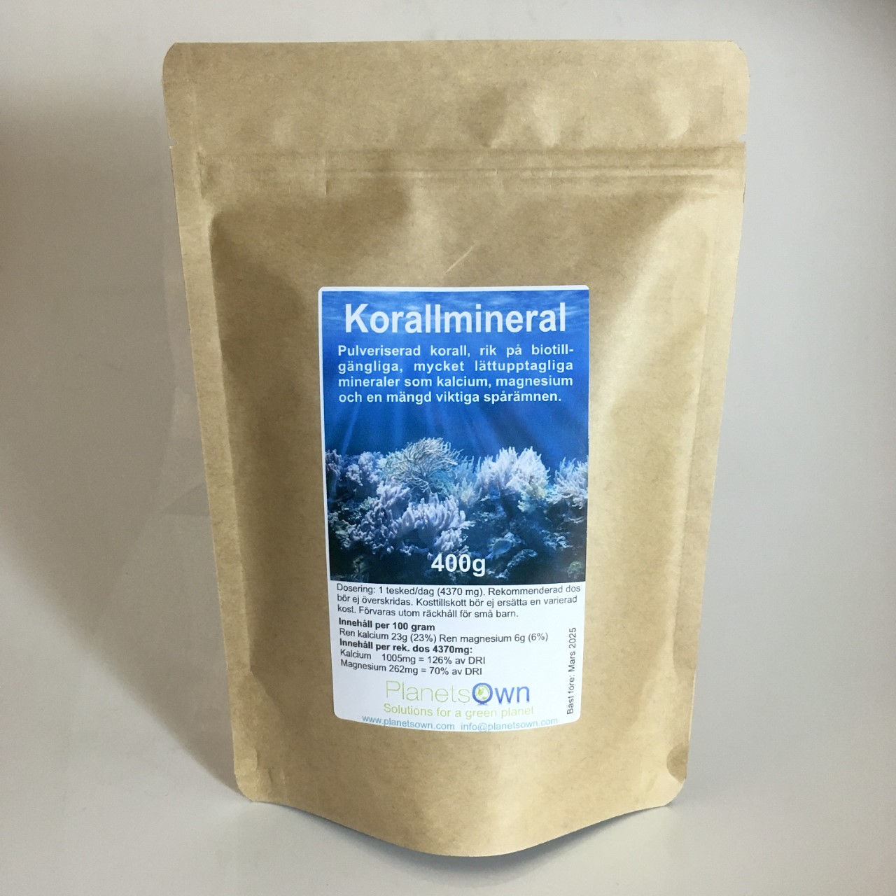 Planets Own Korallmineral 400 g