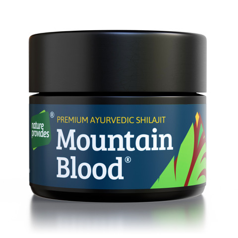 Mountain Blood Premium Ayurvedic Shilajit 30 g Nature Provides
