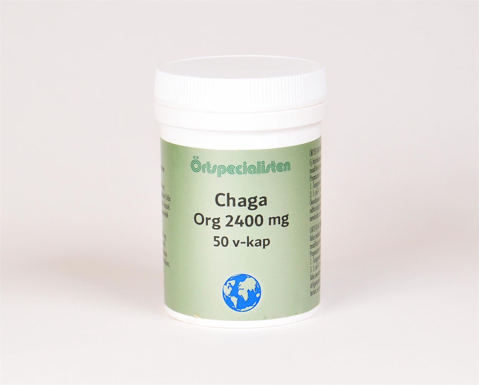 Örtspecialisten Chaga 2400 mg 50 kaps