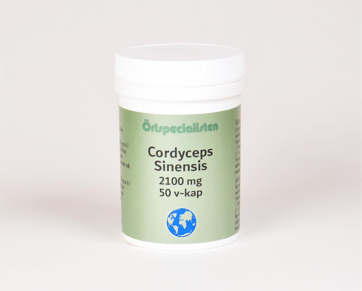 Cordyceps Sinensis 2100 mg 50 kaps