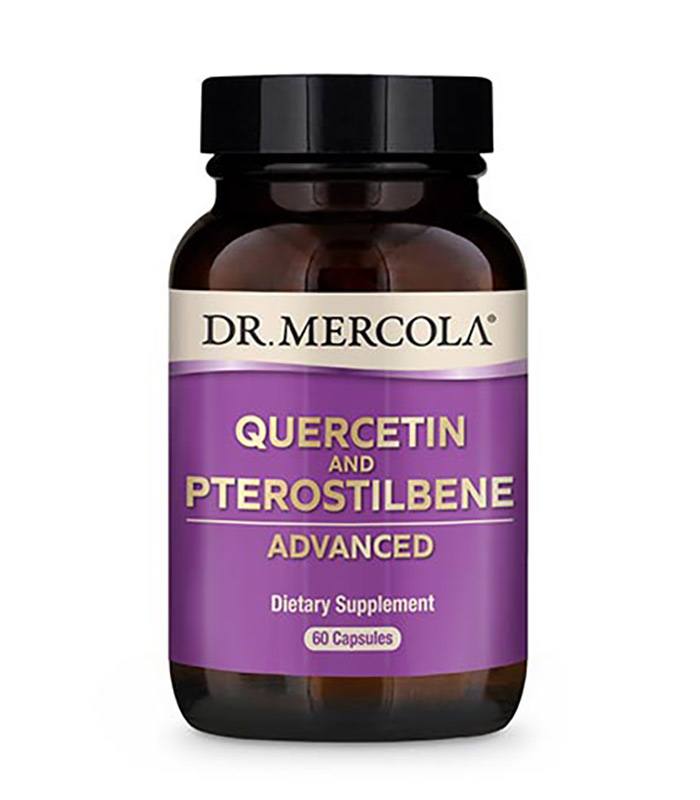 Dr. Mercola Quercetin och Pterostilben 60 kaps