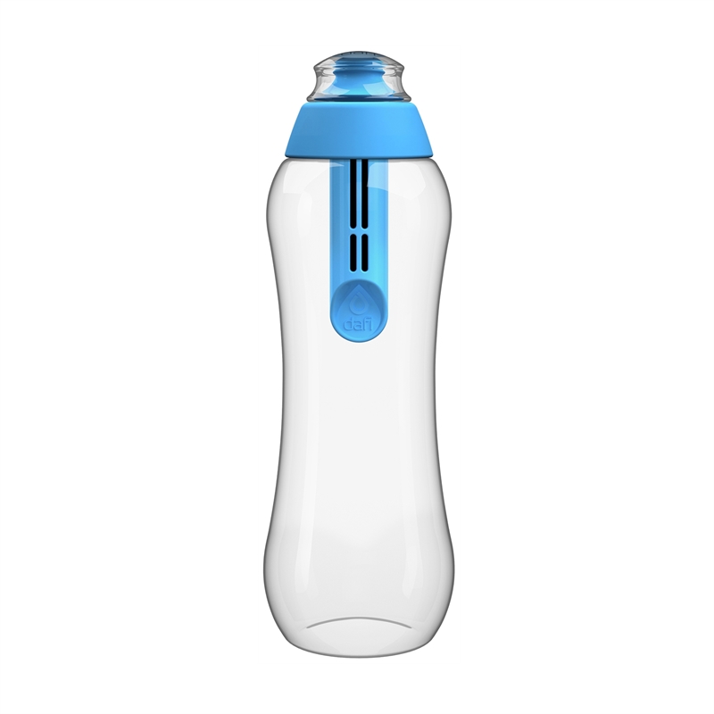 Dafi Vattenflaska med vattenfilter Ljusblå 500 ml