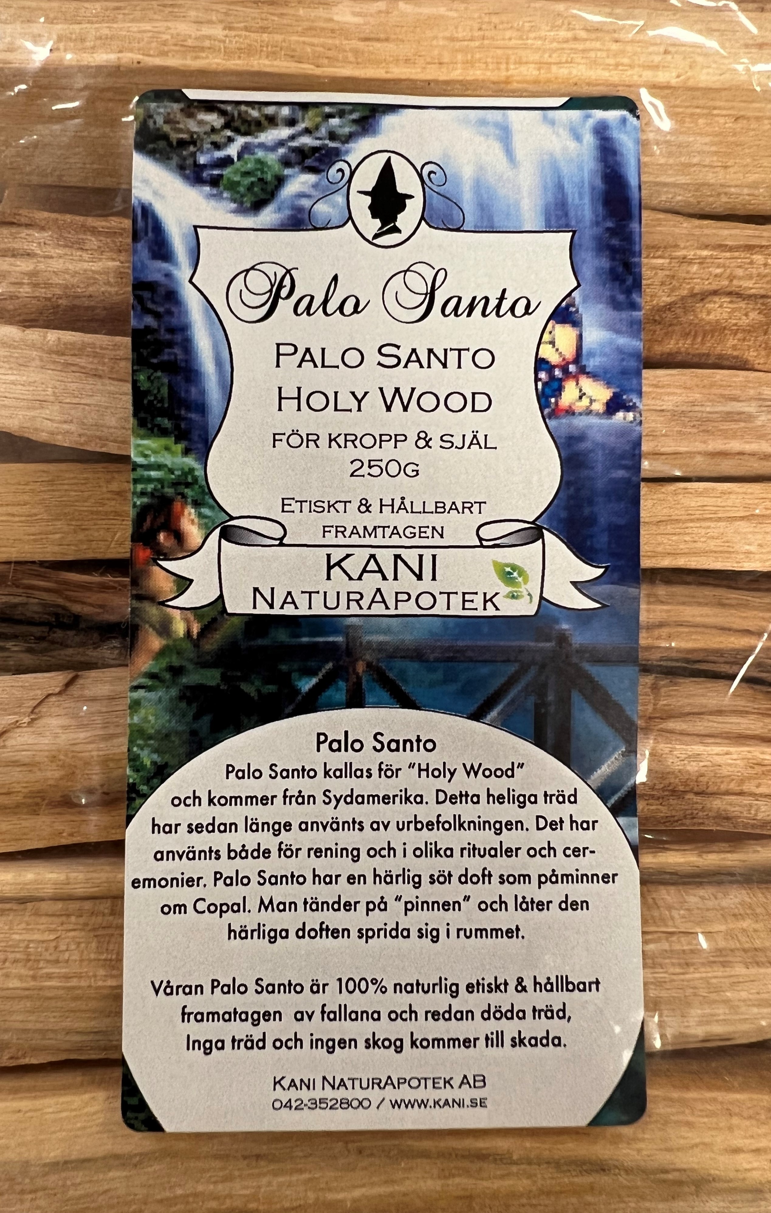 Kani Palo Santo Holy Wood ca 250 g (25-30 stickor)